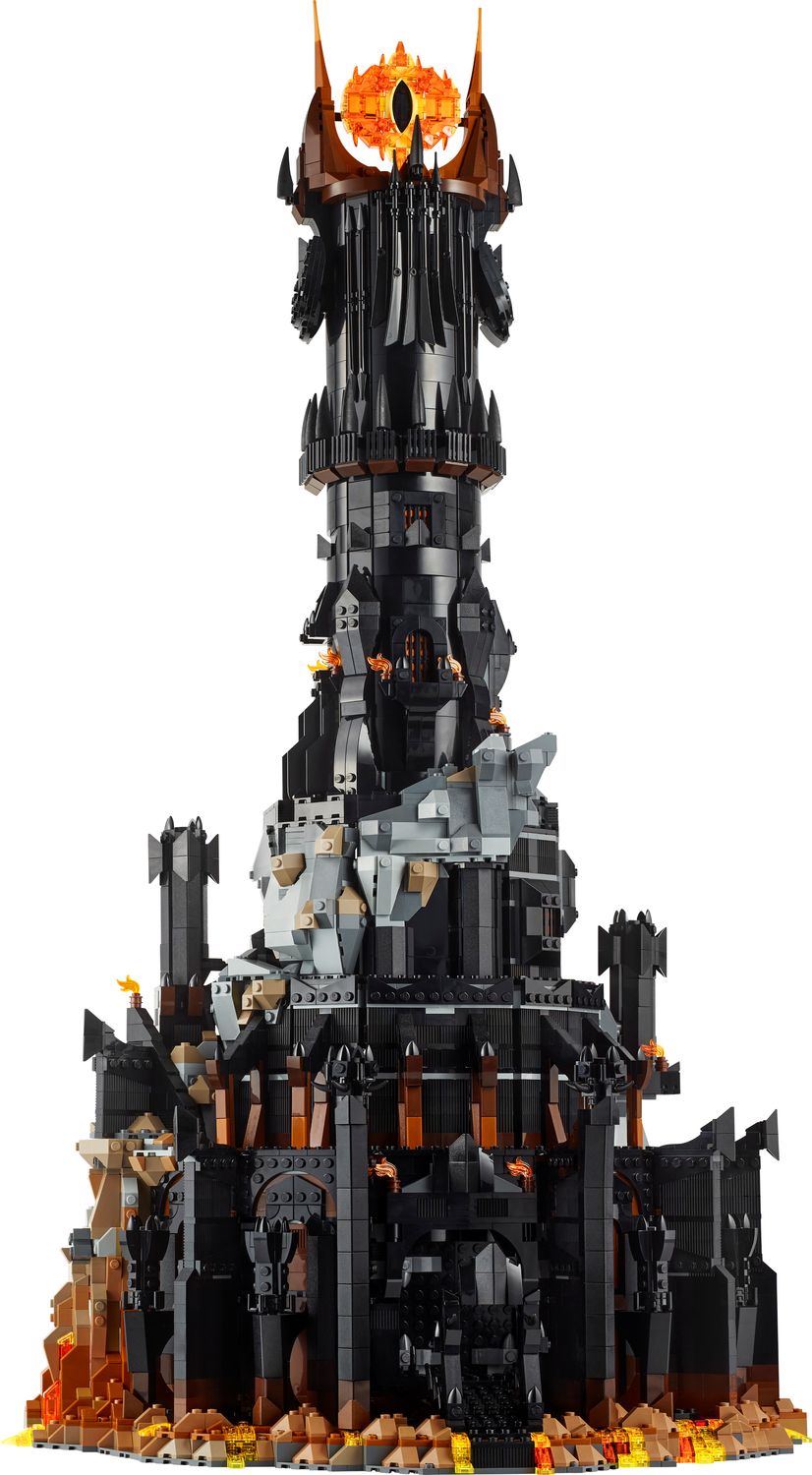 LEGO Barad-dûr dark tower 5471 pieces (British brand)