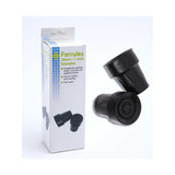 Crest Ferrules 19mm Twin Pack black rubber, UK version