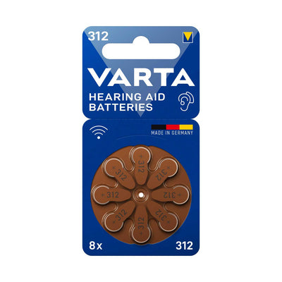 Boots VARTA Hearing Aid Batteries 312 (Pack of 8)- Buy online at McGrocer
