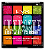 NYX Professional Makeup Ultimate Shadow Palette 16-pan brights (British brand)