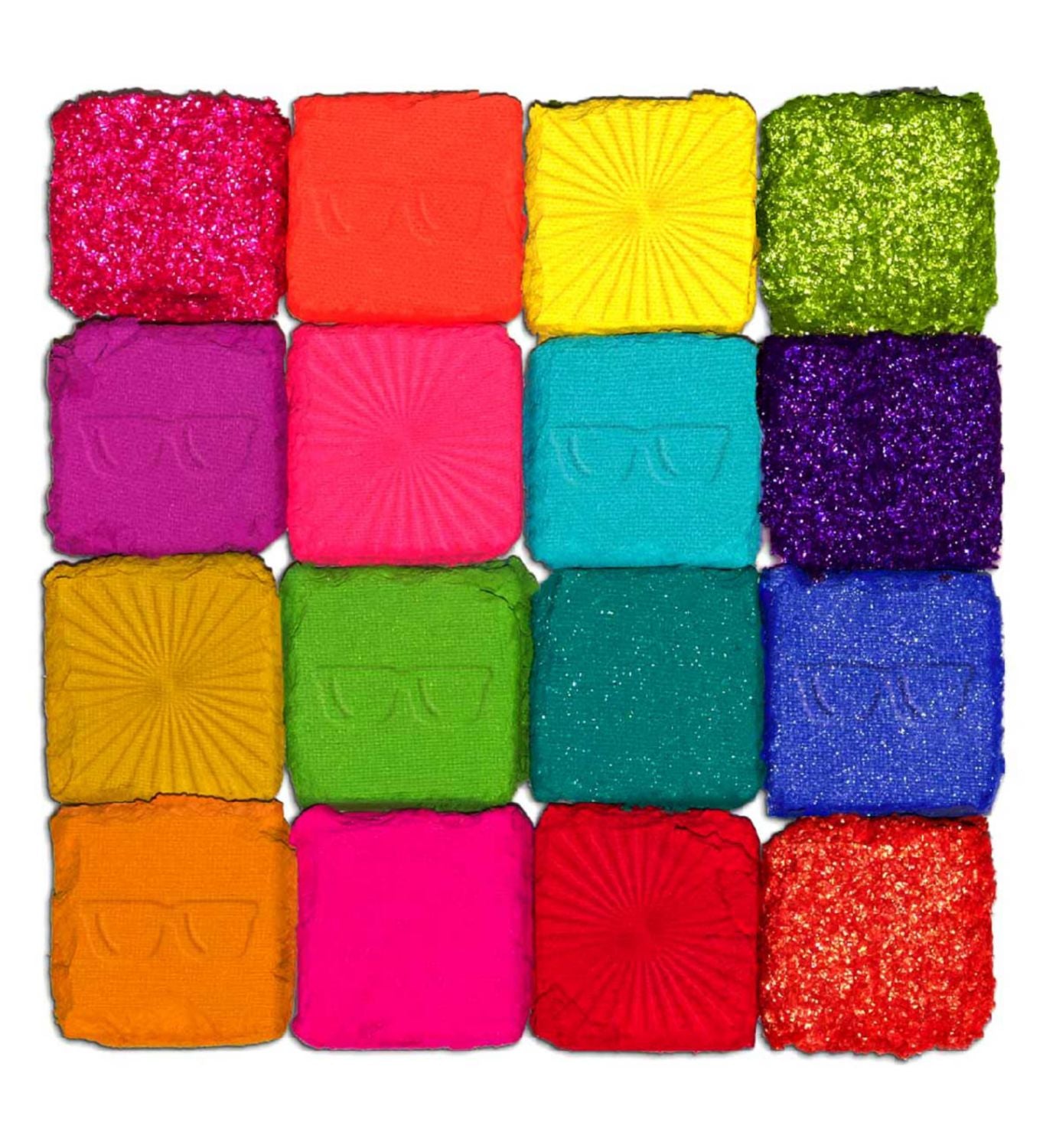 NYX Professional Makeup Ultimate Shadow Palette 16-pan brights (British brand)