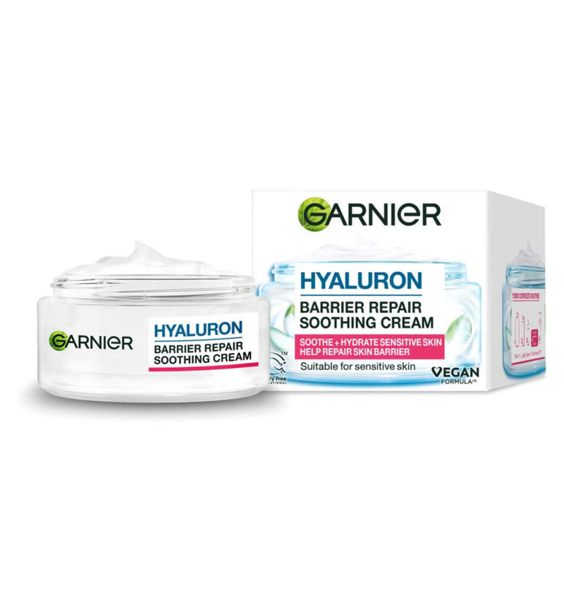 Garnier Hyaluron Barrier Repair Soothing Cream 50ml, UK version