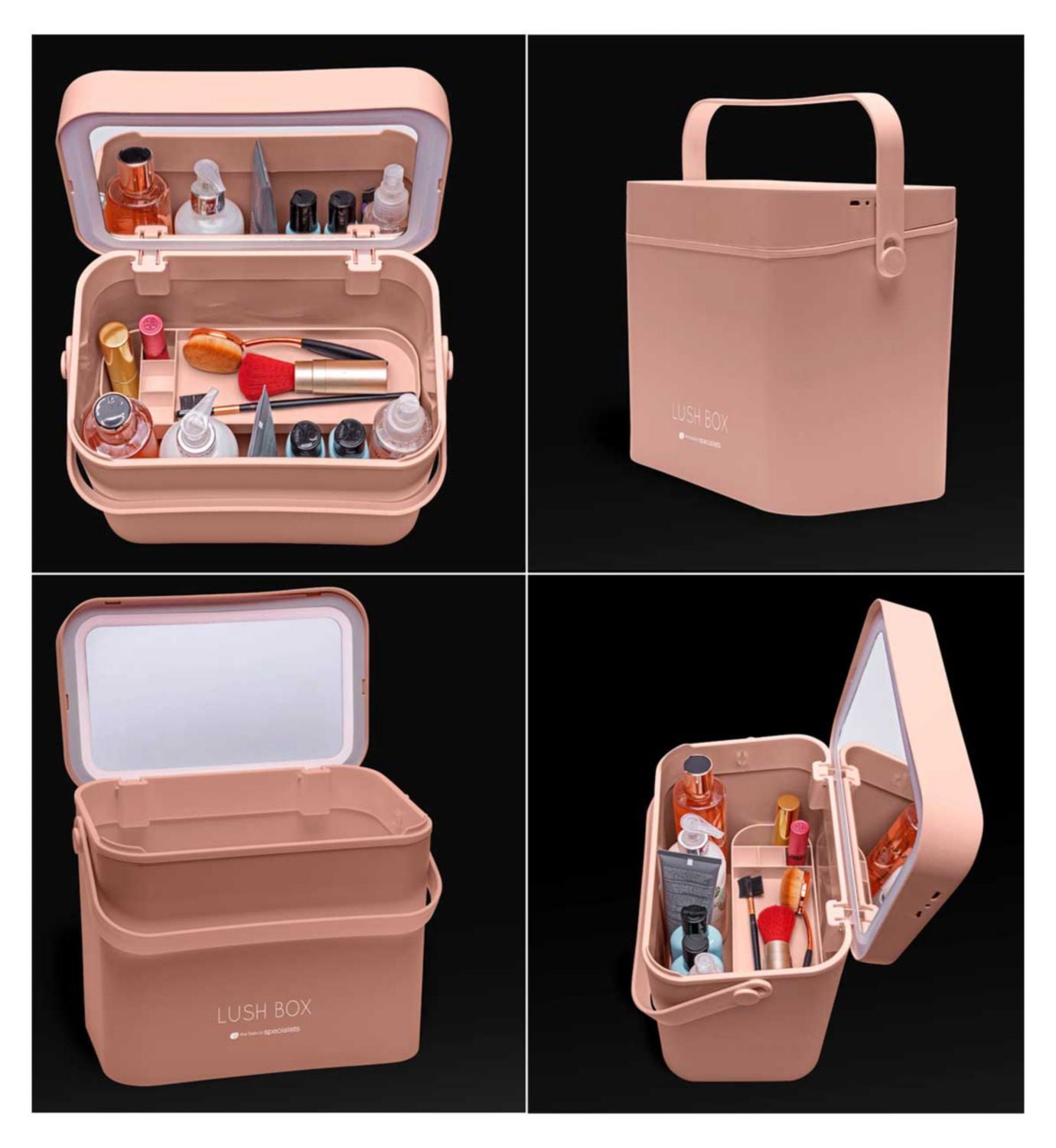Rio Lush Box large vanity case - British product