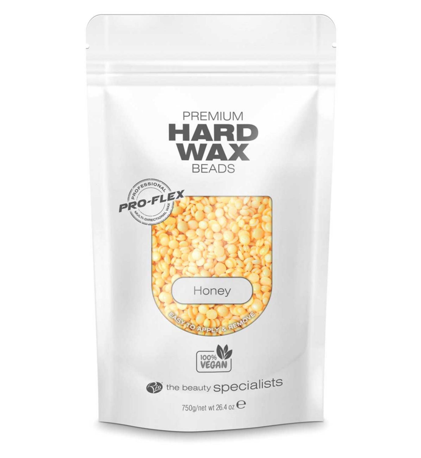 Rio hard wax beads honey pack of 2 (British brand)