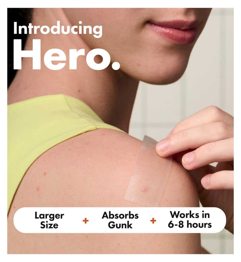 Hero Mighty Patch Surface spot patches 10 count, imported from the UK