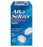 Alka-Seltzer Original brusetabletter 20 stk - britisk produkt