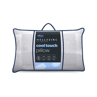 Boots Silentnight Wellbeing Collection Cool Touch Pillow 75cm x 45cm- Buy online at McGrocer