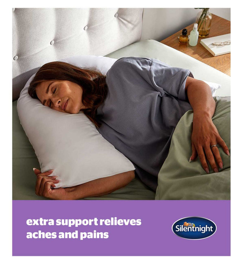 Silentnight V Shaped Support Pillow 130cm x 40cm (British brand)