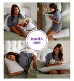 Silentnight V Shaped Support Pillow 130cm x 40cm (British brand)