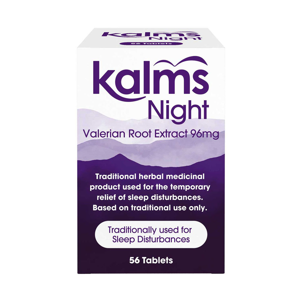 Kalms Night valerian root tablets 56 tablets, imported from the UK