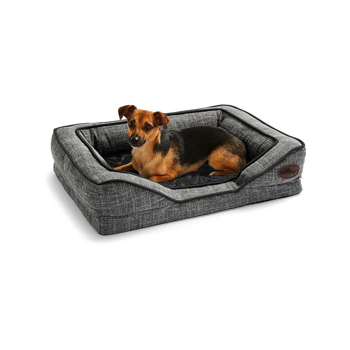 Silentnight orthopaedic pet bed grey large, UK version