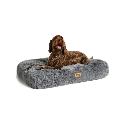 Boots Snug Furry Friends Super Fluffy Dog Bed - Large 90cm x 60cm- Buy online at McGrocer