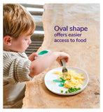 Doddl Toddler Feeding Plate 2 Pack - British product