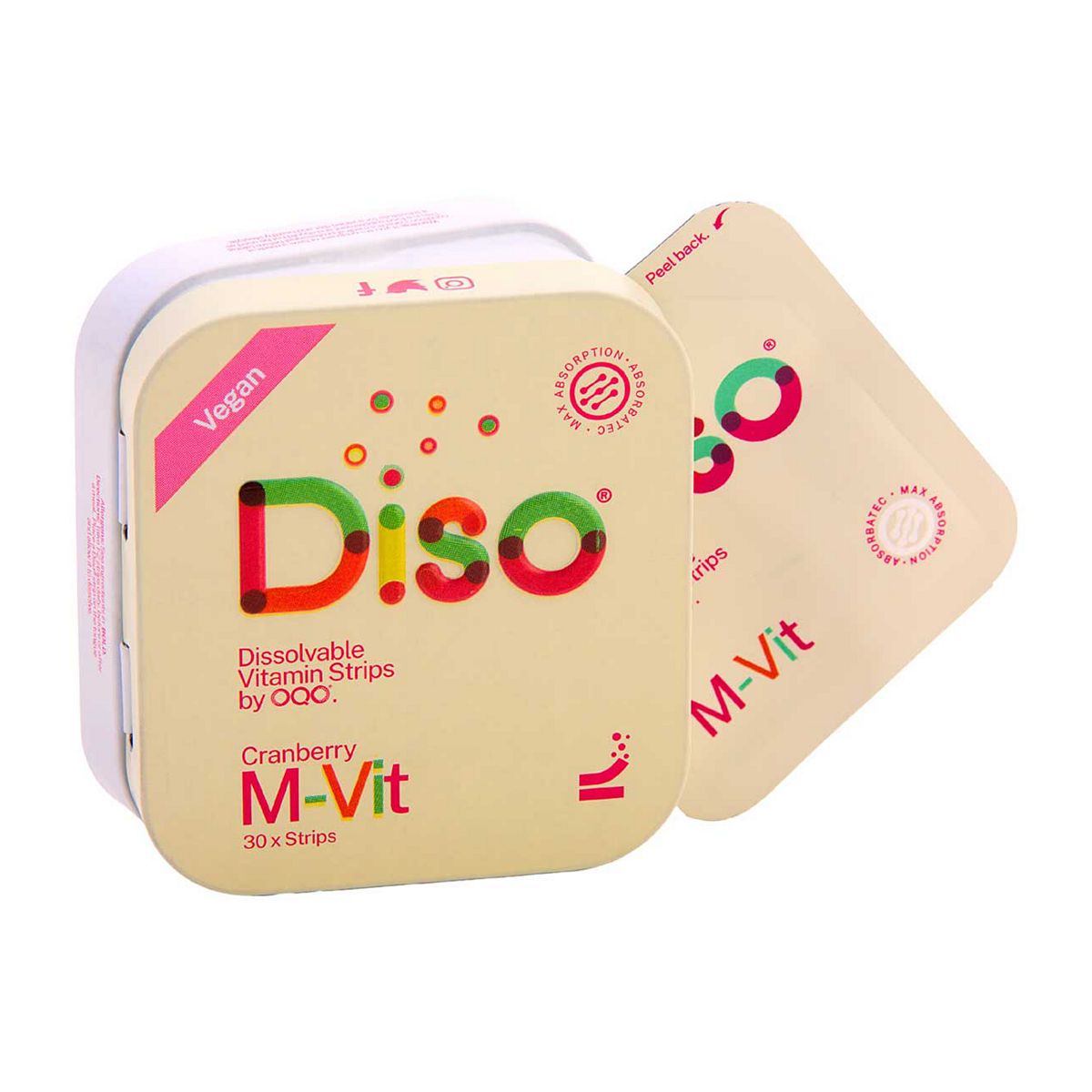 Diso Dissolvable Vitamin Strips Multivitamin - 30 Strips GOODS Boots   