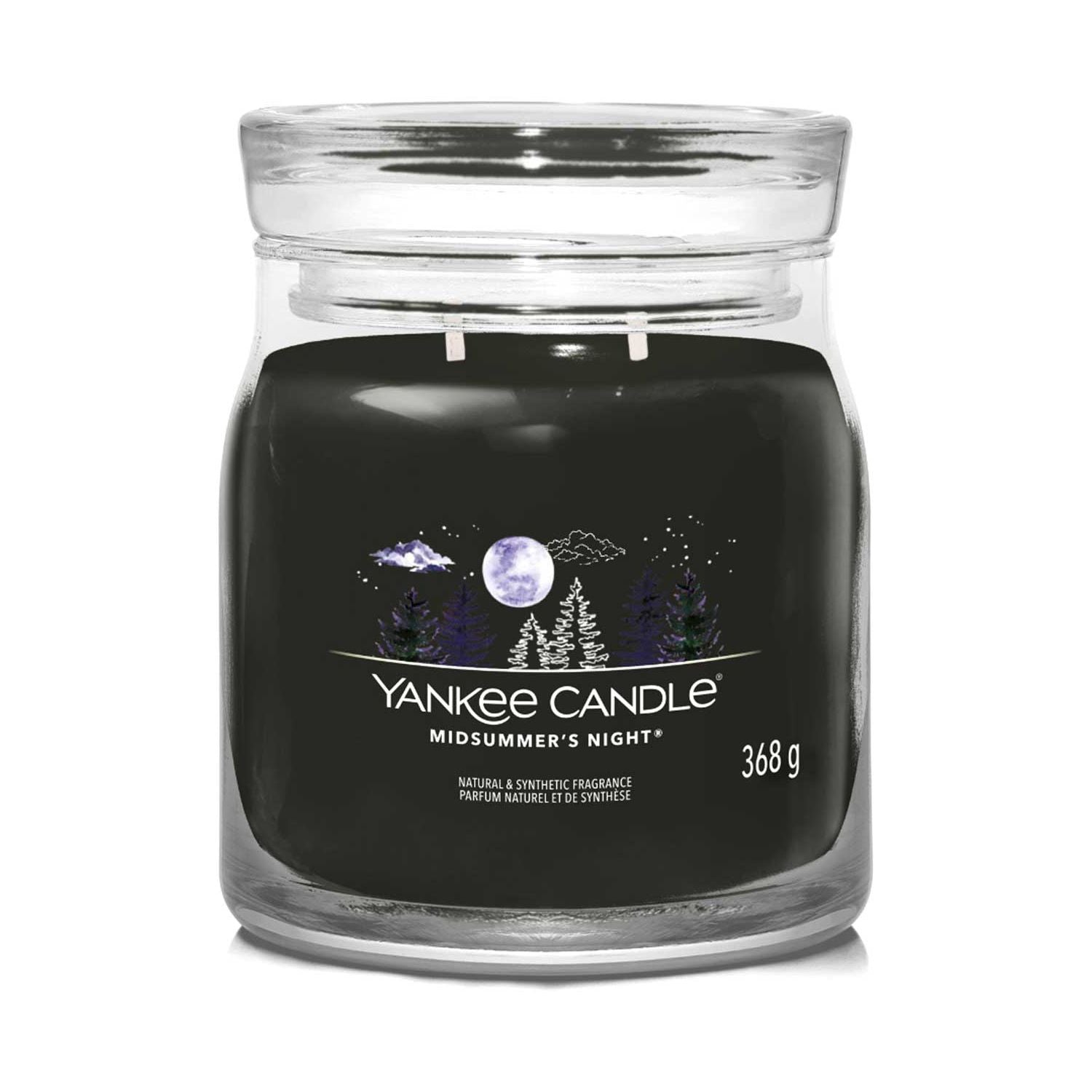 Yankee Candle Midsummer's Night candle medium jar, imported from the UK