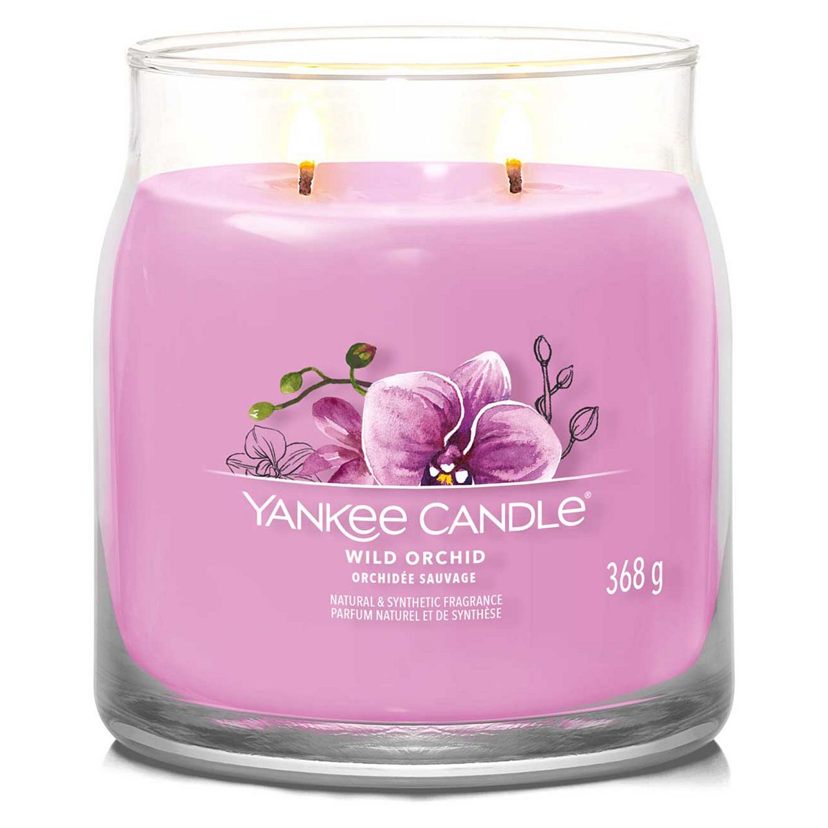 Yankee Candle Signature Medium jar Wild Orchid GOODS Boots   