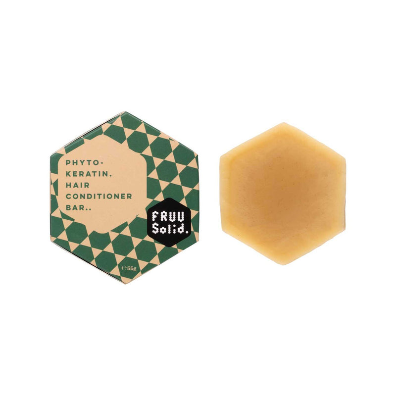 FRUU phyto-keratin conditioner bar 55g (British brand)
