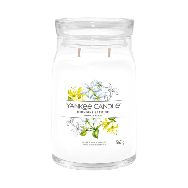 Yankee Candle Midnight Jasmine large jar scent (British brand)