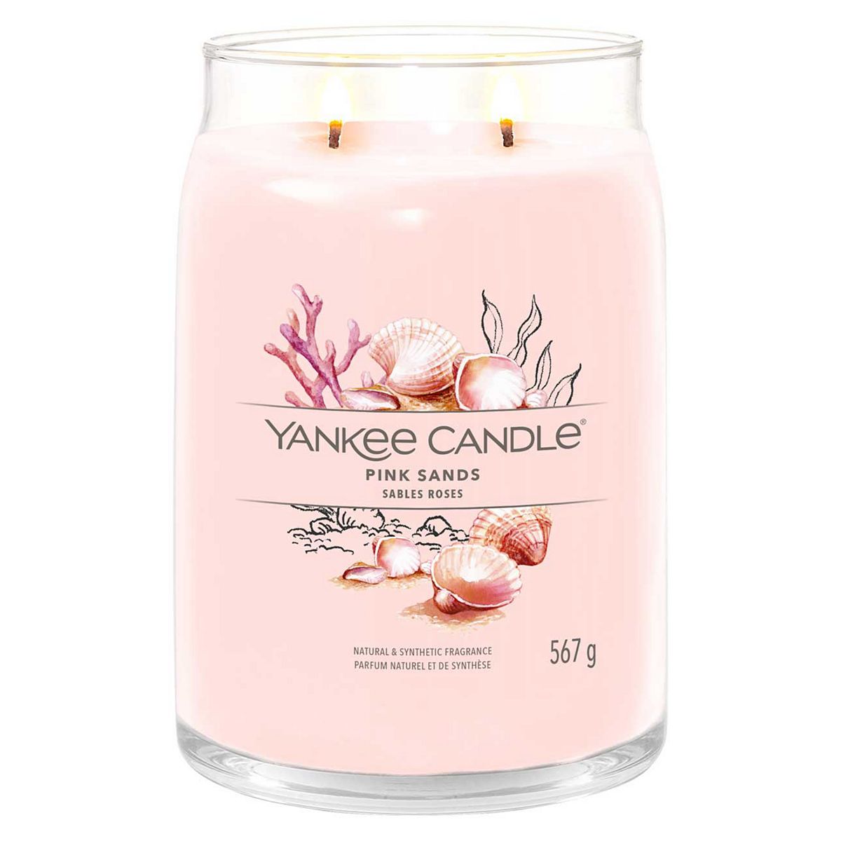 Yankee Candle Signature Large Jar Pink Sands GOODS Boots   