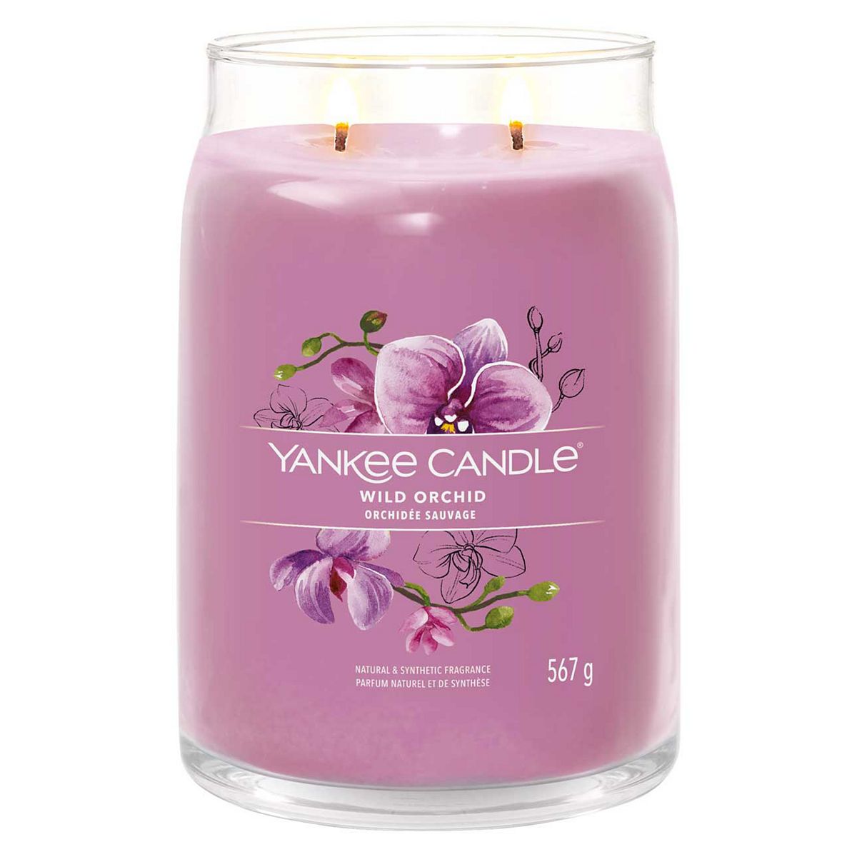 Yankee Candle Signature Large Jar Wild Orchid GOODS Boots   