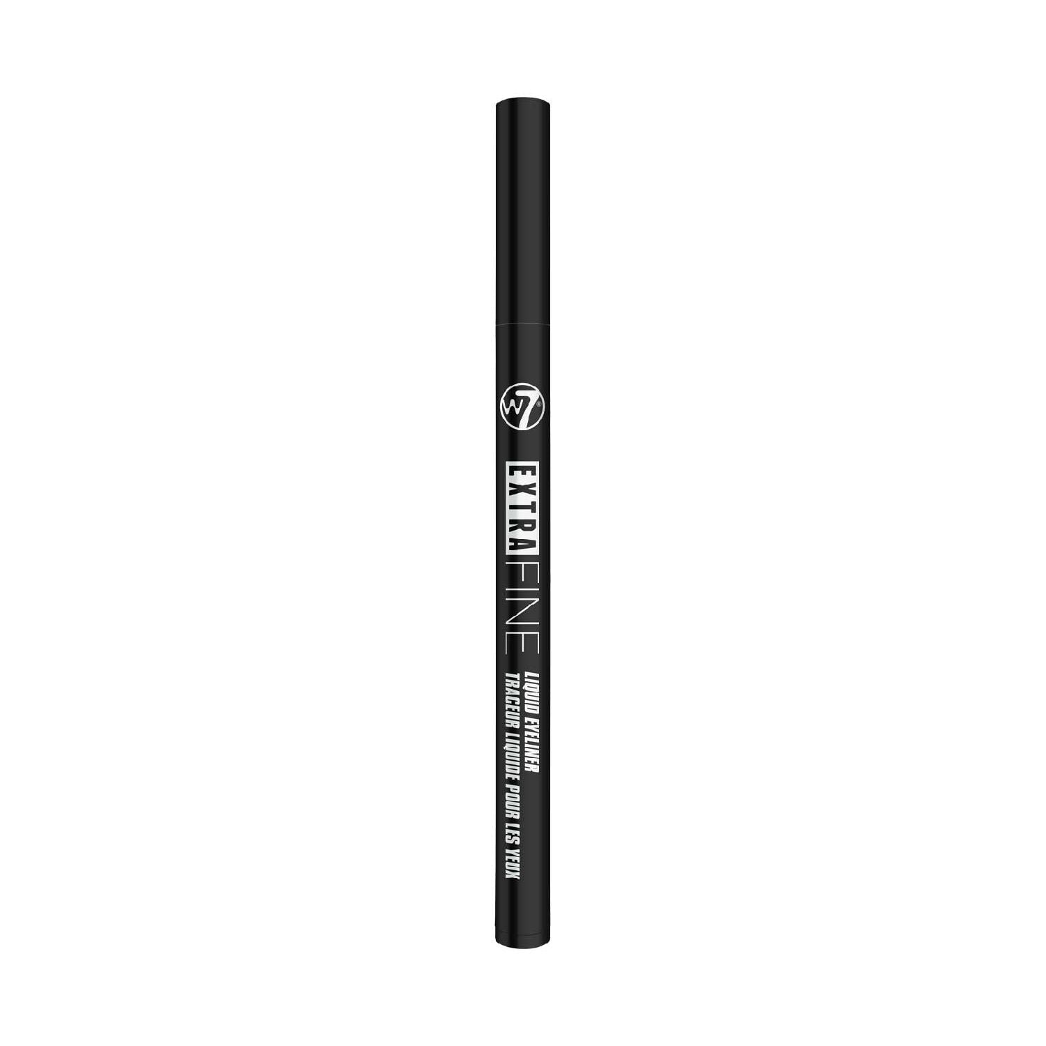 W7 Extra Fine Liquid Eyeliner Black (British brand)