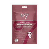 No7 Restore And Renew Serum Sheet Mask, imported from the UK