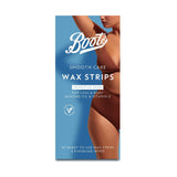 Boots wax strips sensitive legs and body 40s, UK version