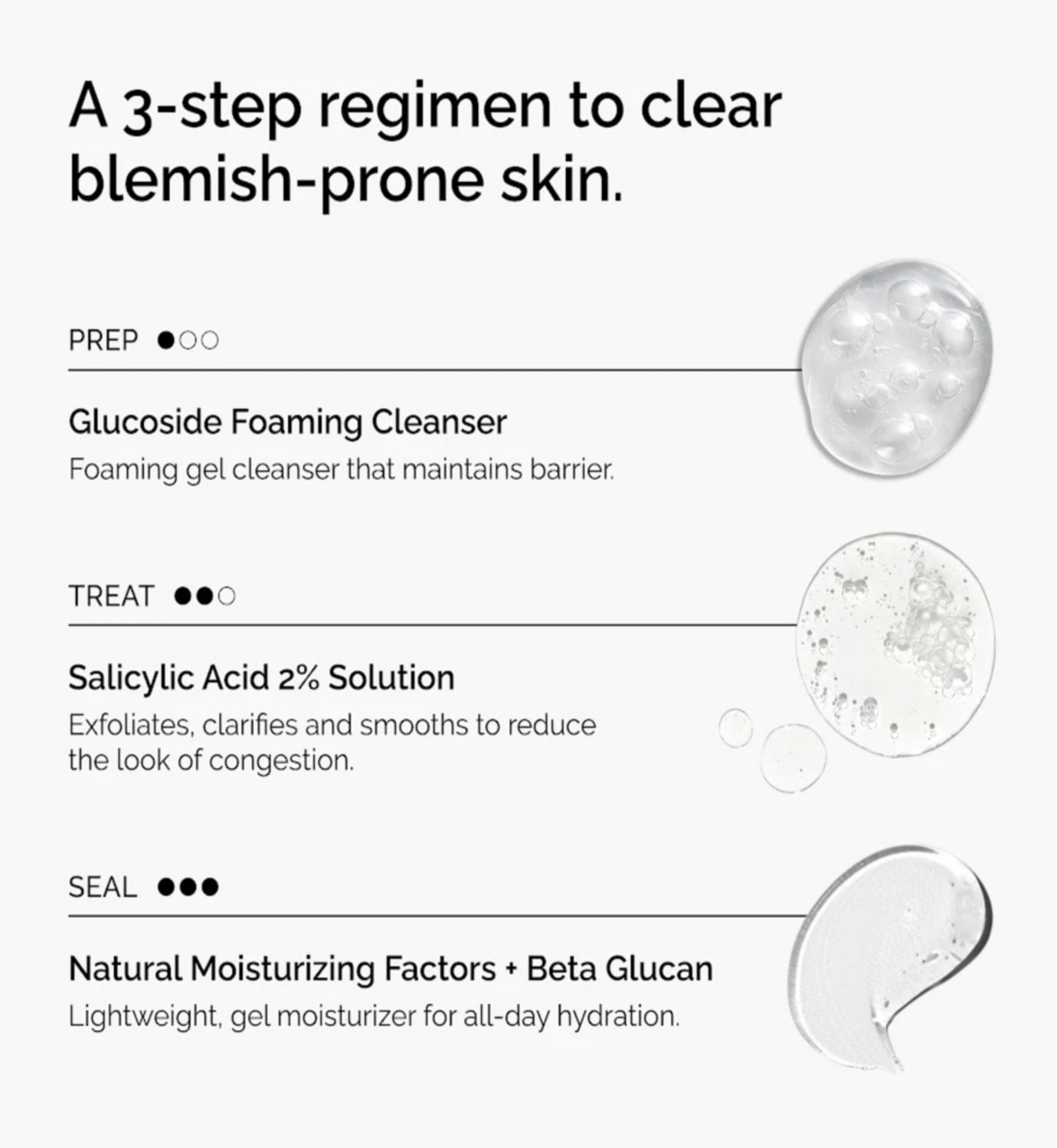 The Ordinary Clear Set, imported from the UK