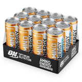 Optimum Nutrition Amino Energy Cans Orange Flavour 12 x 250ml