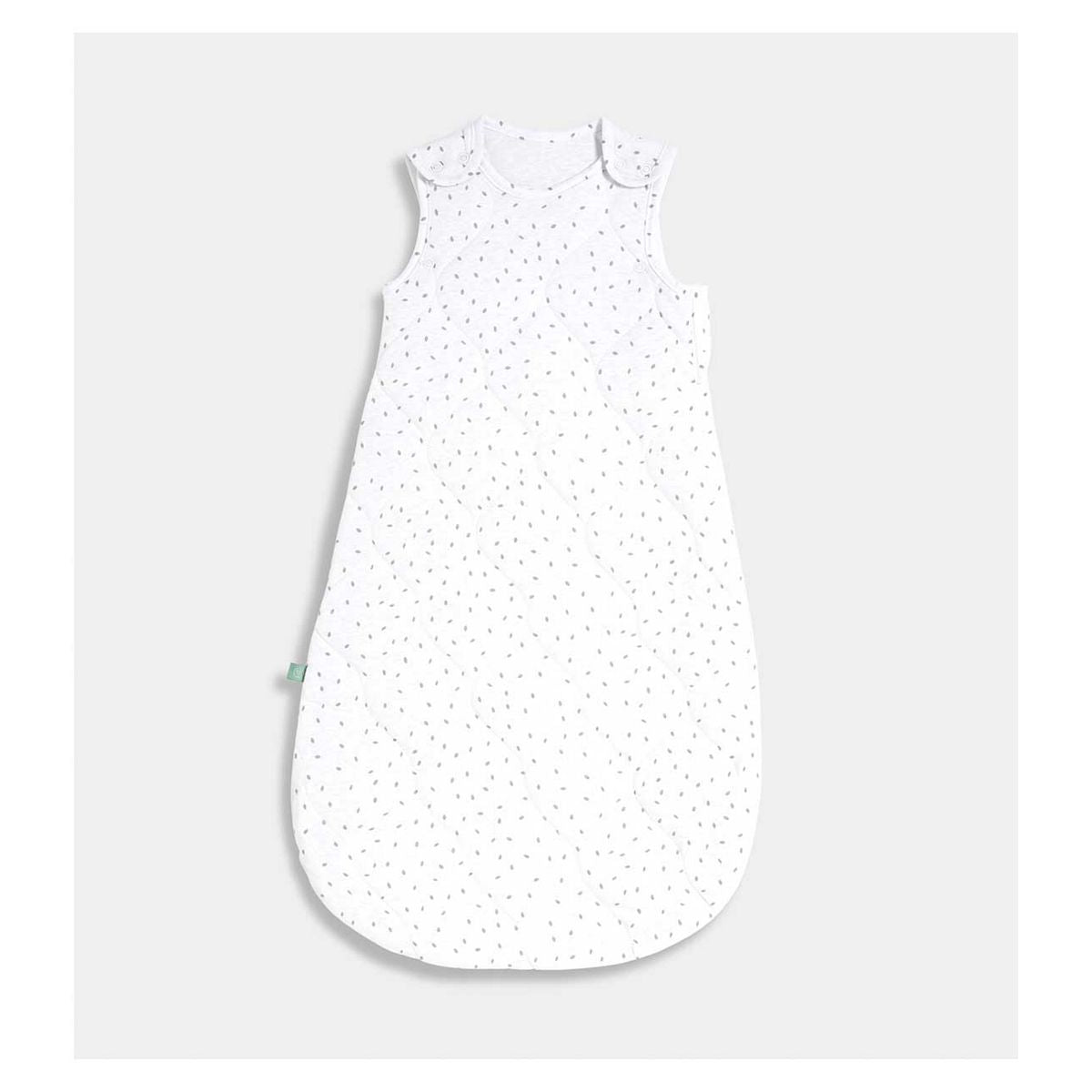 The Little Green Sheep Organic Baby Sleeping Bag 2.5 Tog - White Rice, 0-6 Months GOODS Boots   