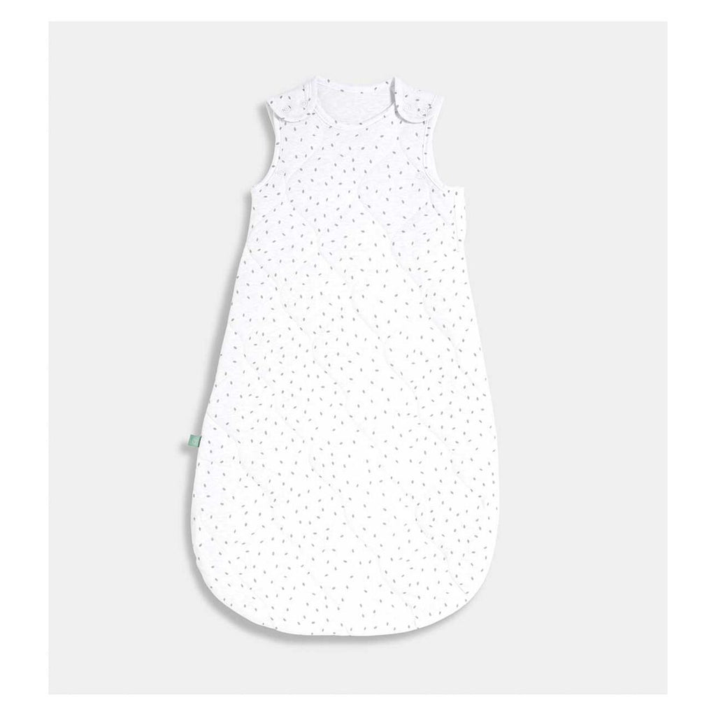 The Little Green Sheep Organic Baby Sleeping Bag 2.5 Tog - White Rice, 0-6 Months