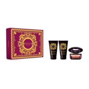 Versace Crystal Noir gift set 50ml each - British product