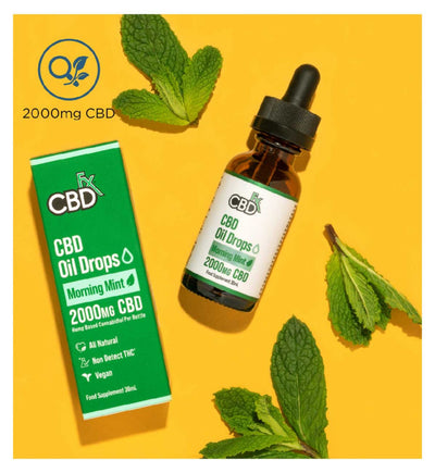 CBDfx CBD Öl Morning Mint Drops 30ml