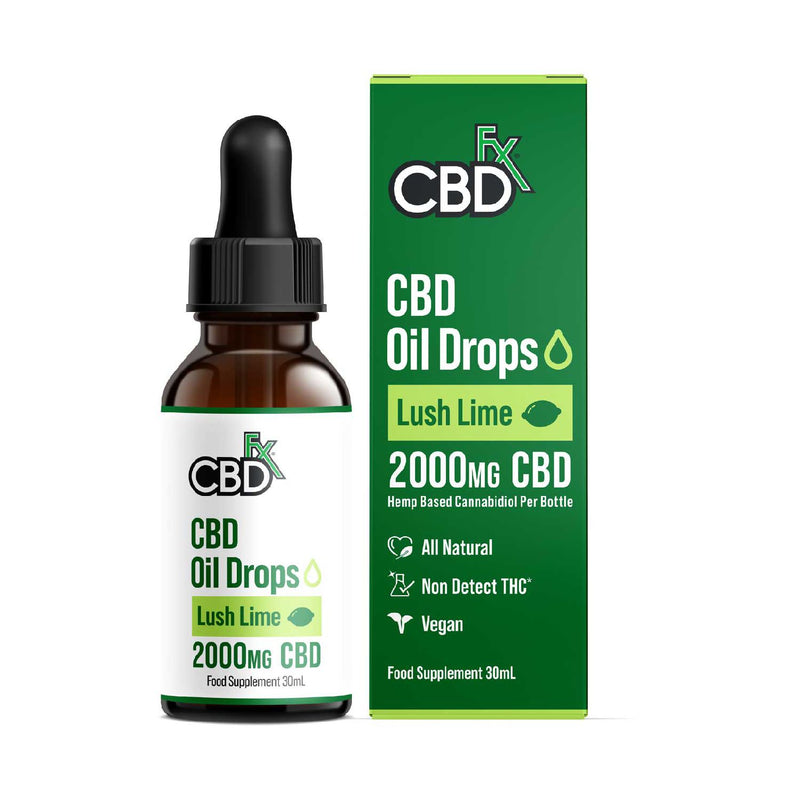 CBDfx CBD oil Lush Lime 30ml - British product