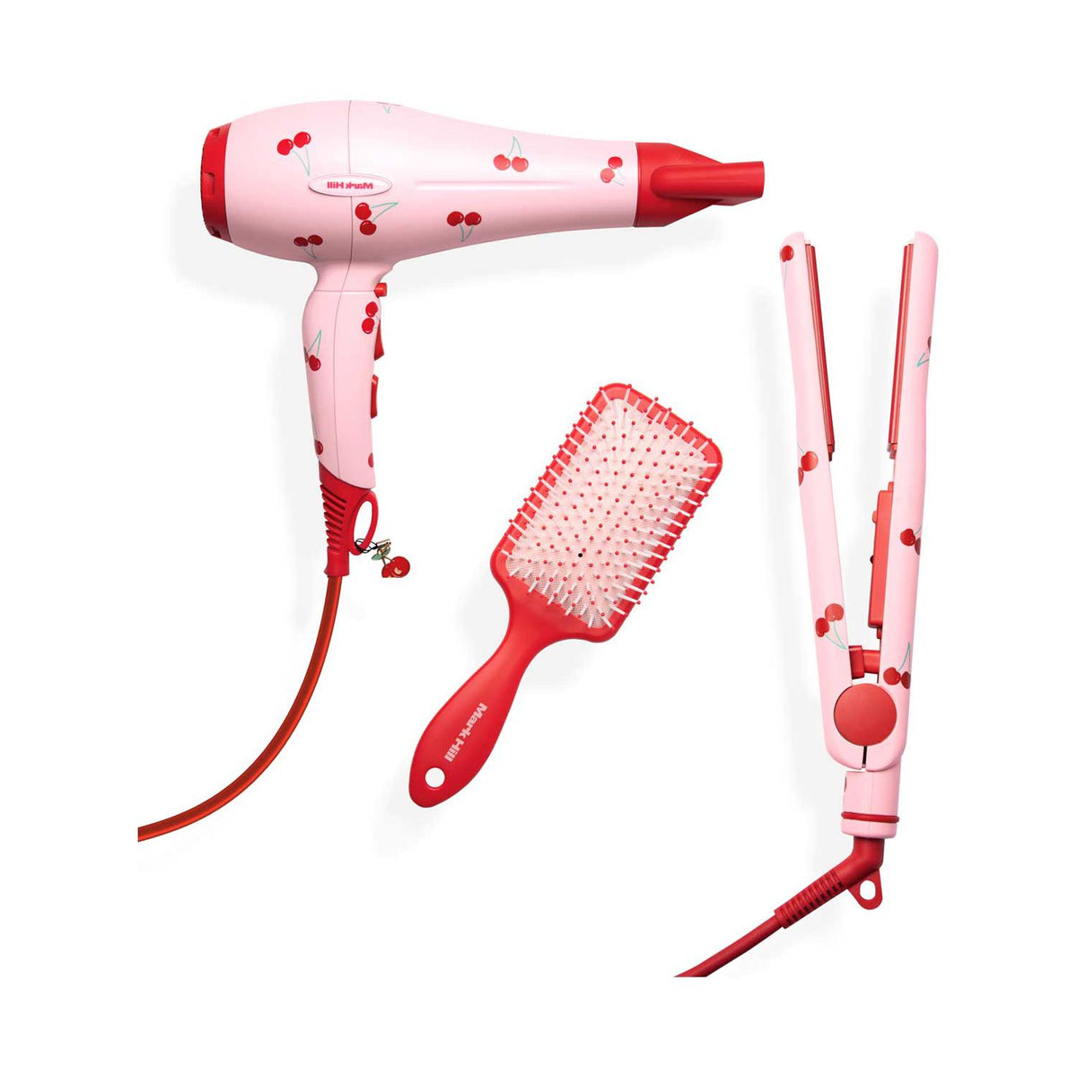 Mark Hill Cherry Edition hair styling kit, UK version