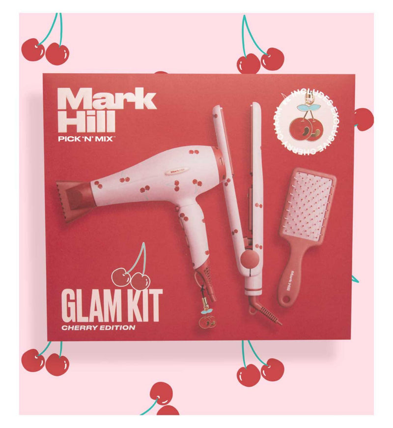 Mark Hill Cherry Edition hair styling kit, UK version