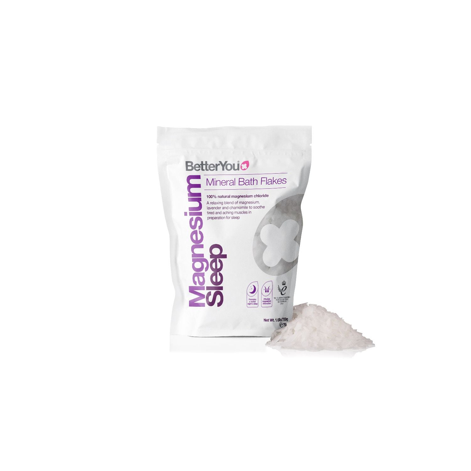 BetterYou Magnesium Sleep Flakes 750g - British product