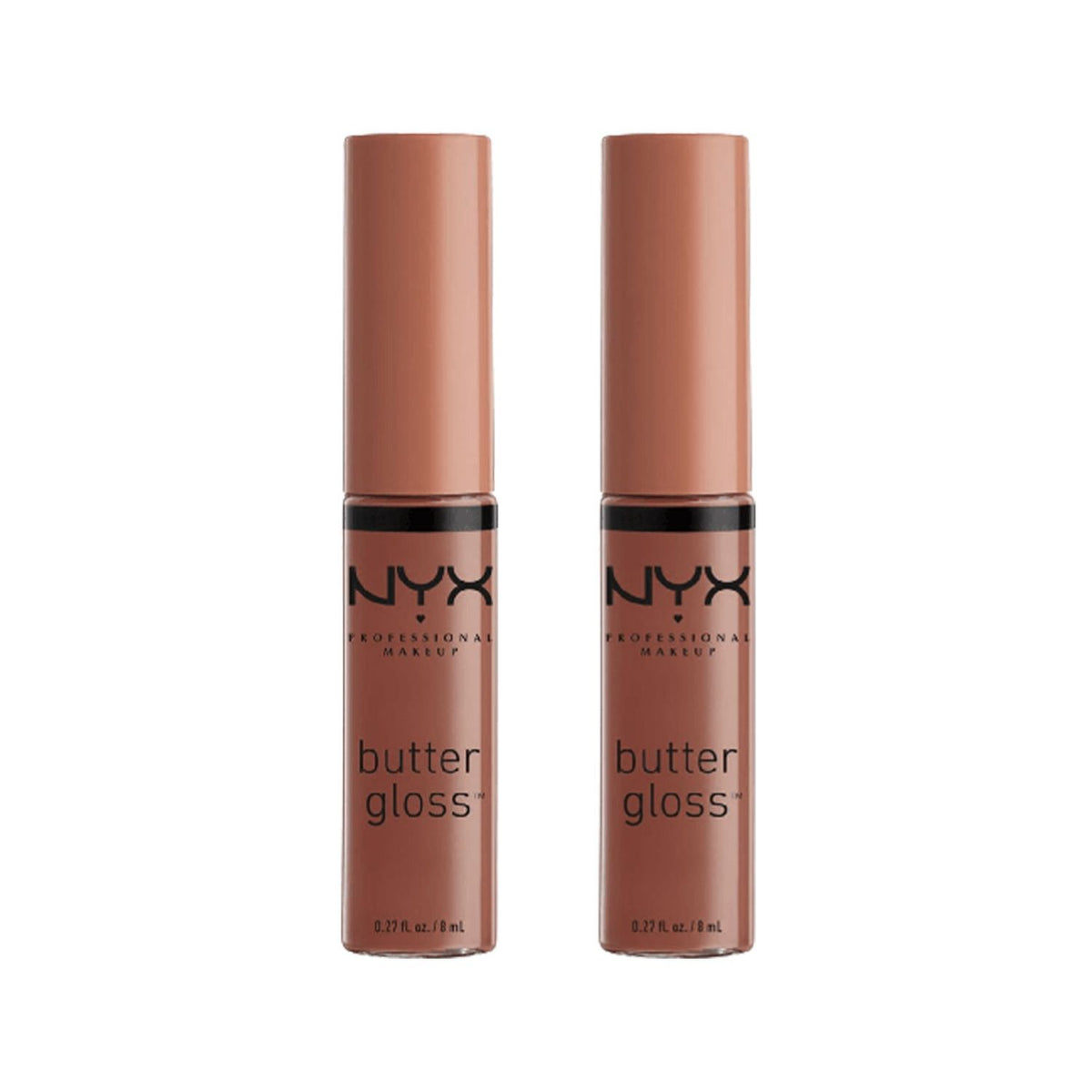 NYX Butter Gloss Praline Duo, UK version