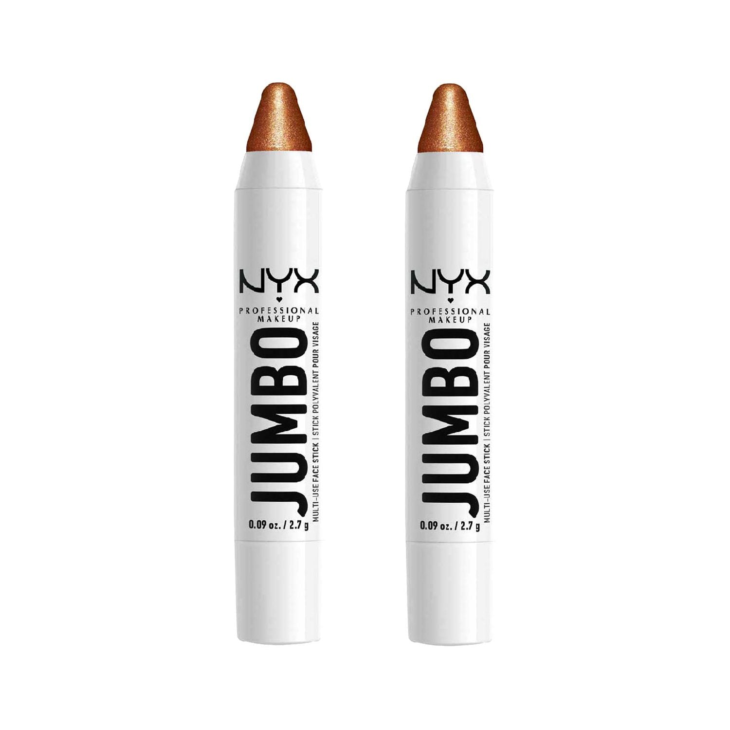 NYX Jumbo Highlighter Lemon Meringue duo (British brand)