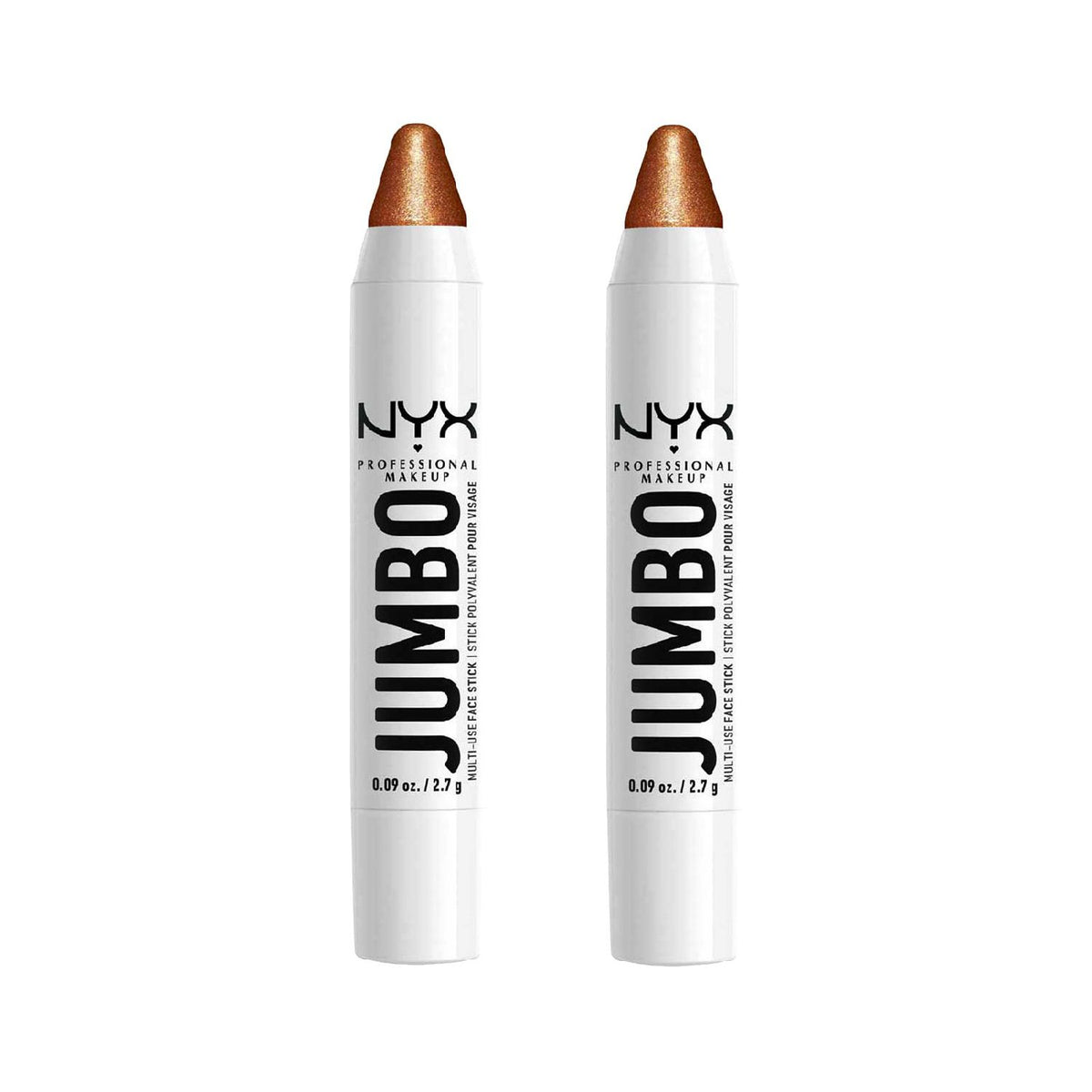 NYX Jumbo Highlighter Lemon Meringue duo (British brand)