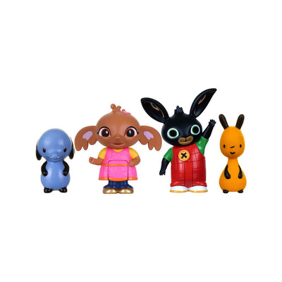 Bing Figuren 4er-Pack Spielzeugfiguren für Kleinkinder