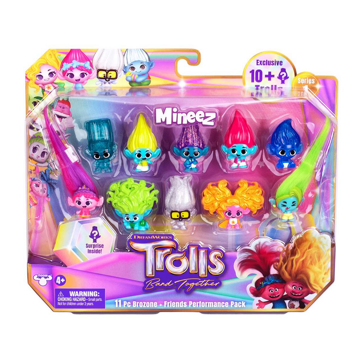 Trolls Mineez 10 Figure Pack GOODS Boots   