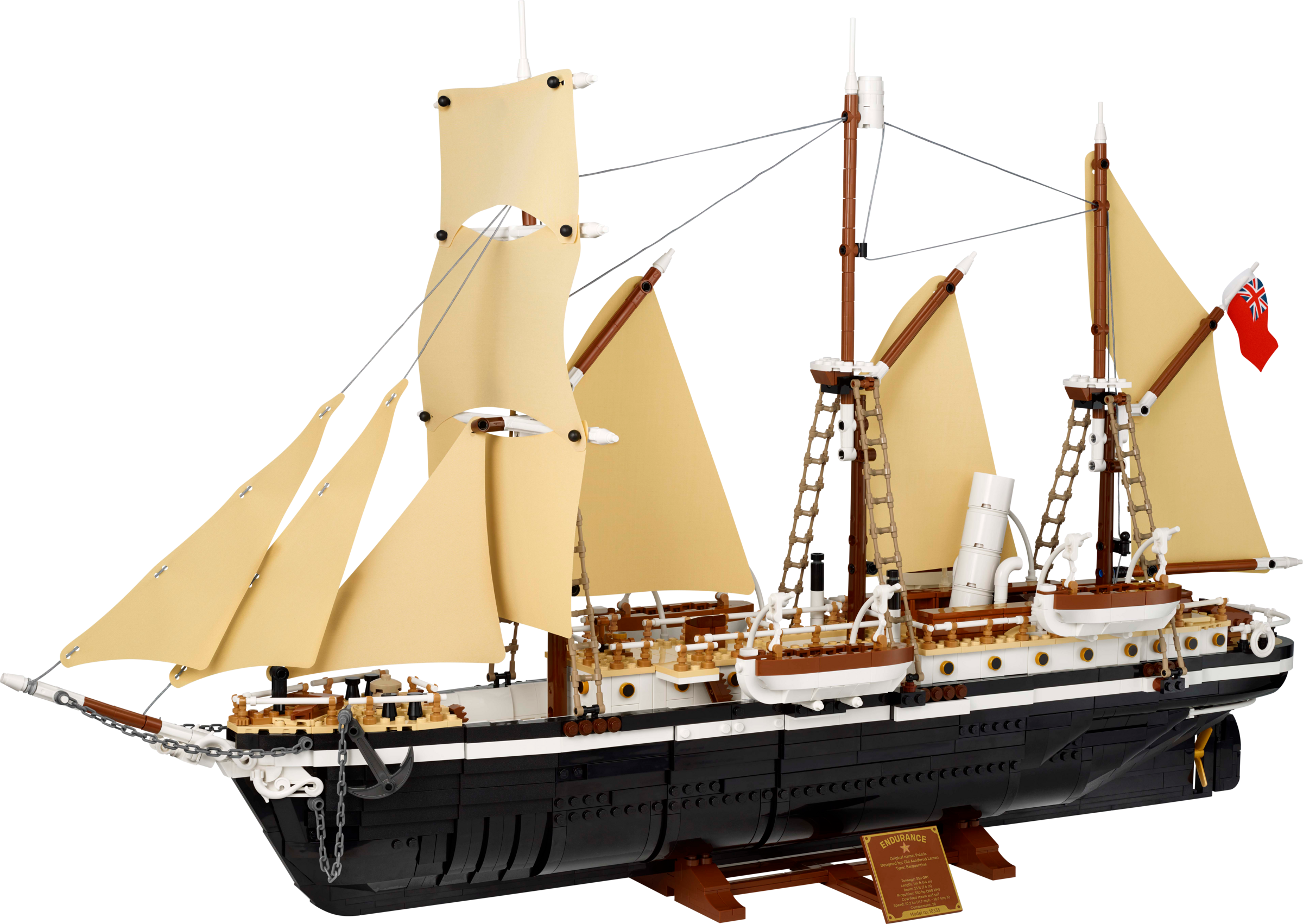 LEGO The Endurance 10335 Model Ship 3011 Pieces (British brand)