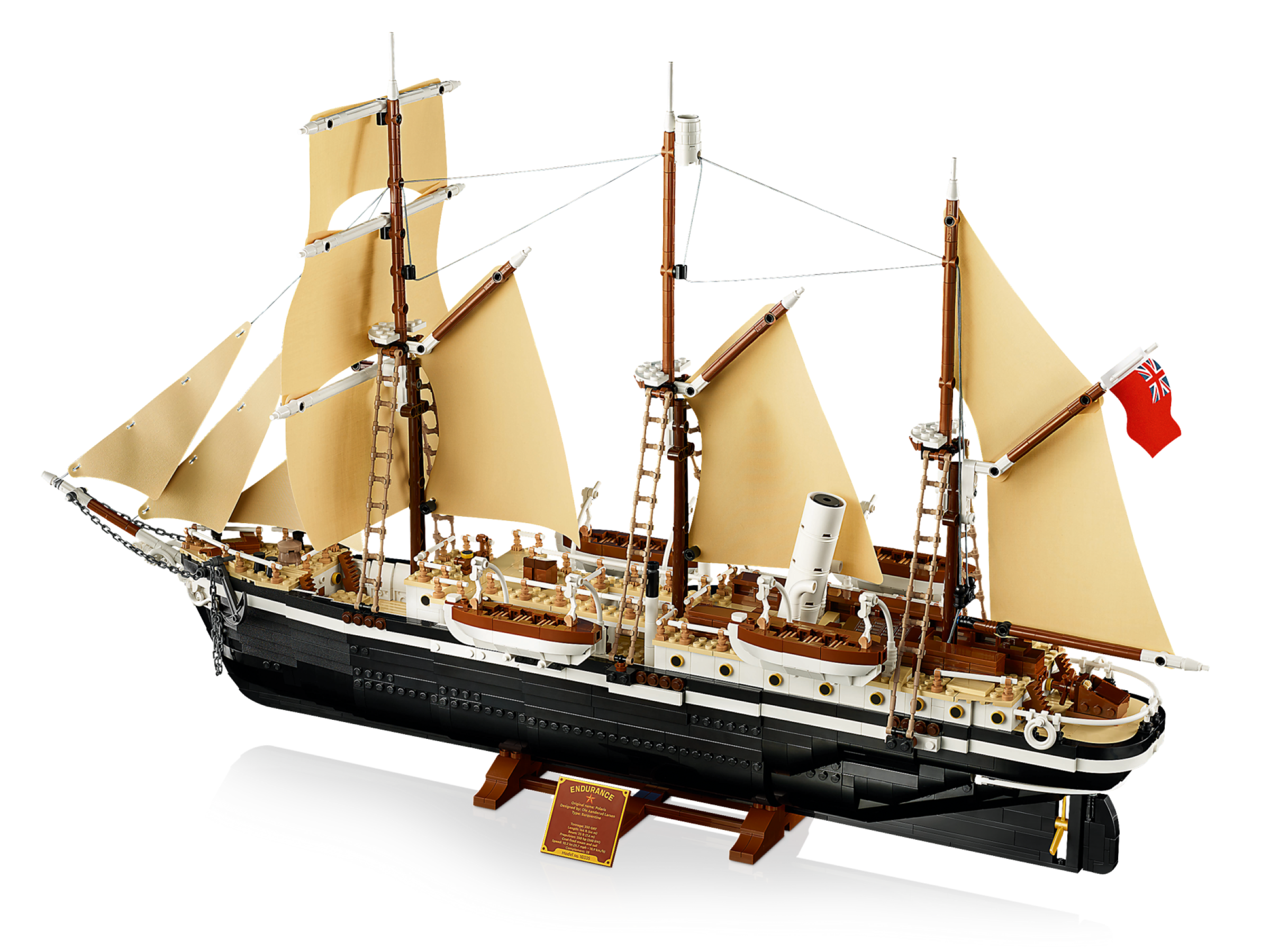 LEGO The Endurance 10335 Model Ship 3011 Pieces (British brand)