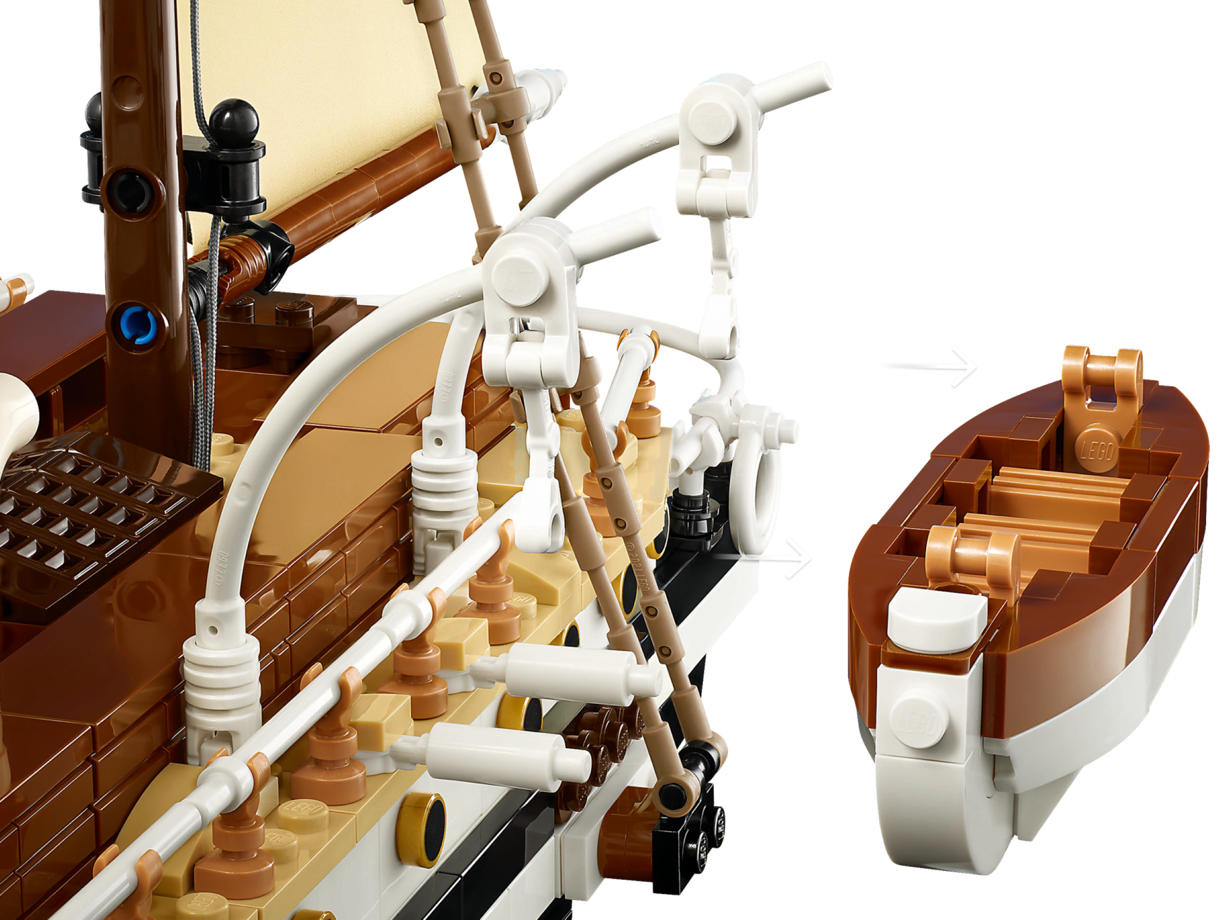 LEGO The Endurance 10335 Model Ship 3011 Pieces (British brand)