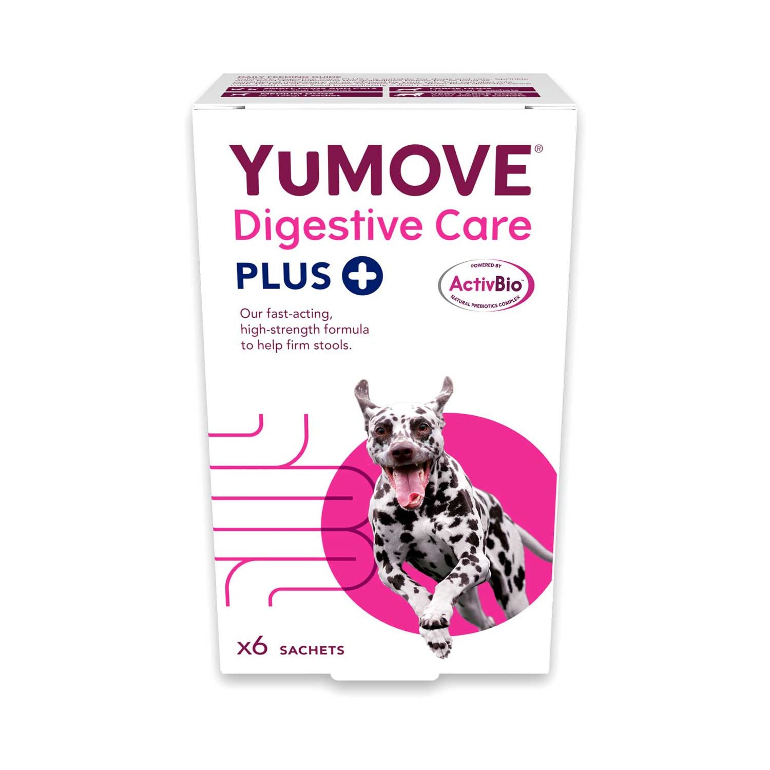 YuMOVE Digestive Care Plus pet supplement 6 sachets, imported from the UK