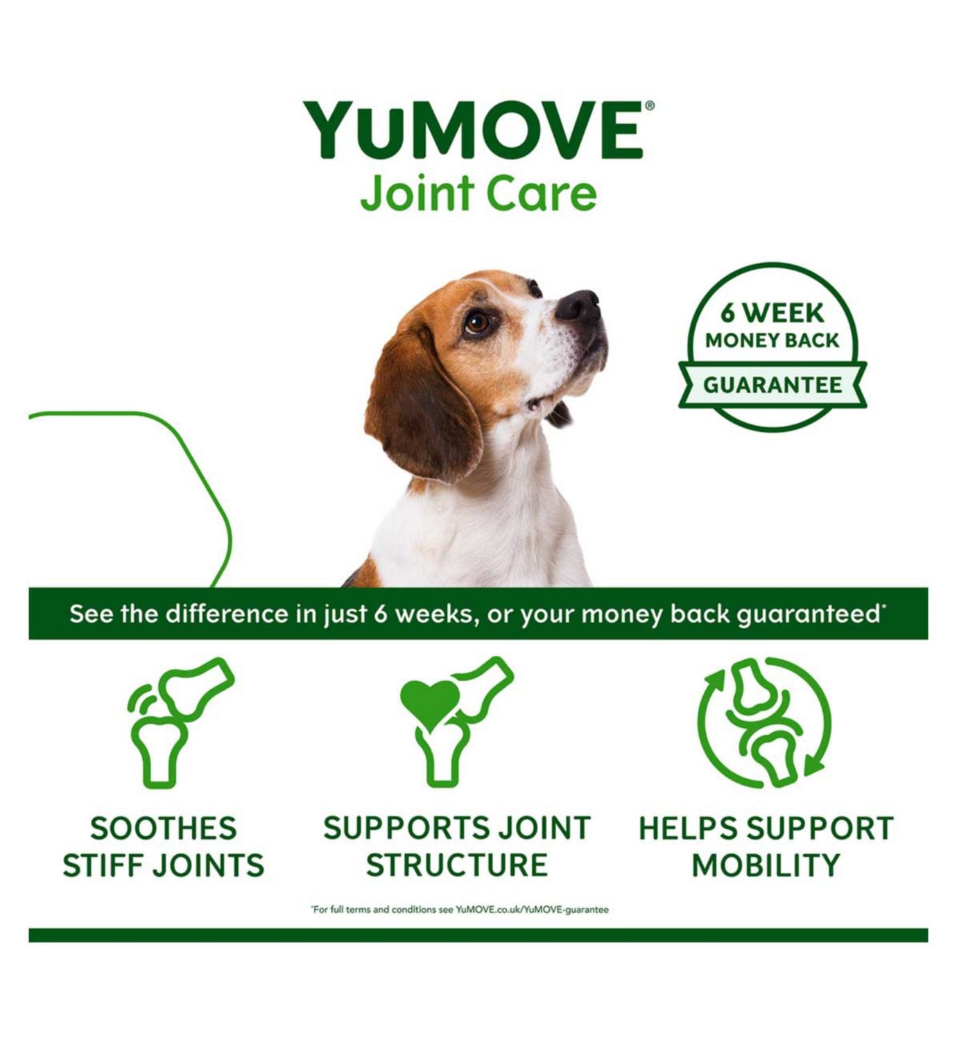 YuMOVE Joint Care Senior Dog Bites 60 count, UK version