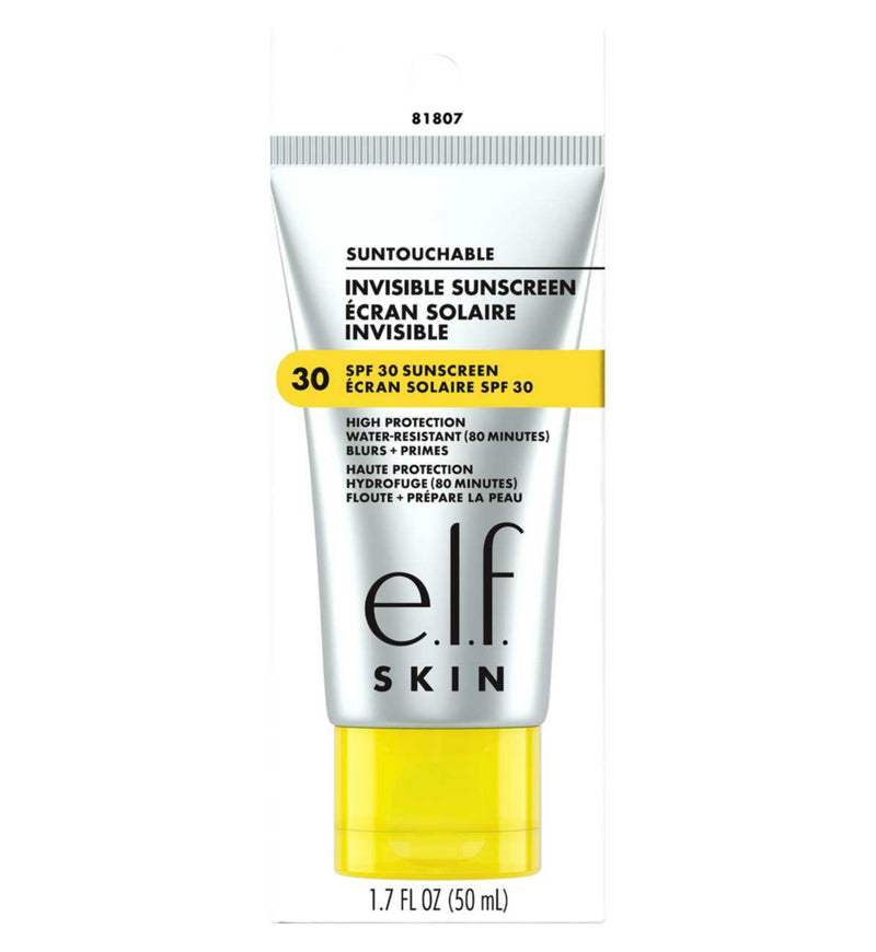 e.l.f. Suntouchable Invisible Sunscreen SPF 30 - British product