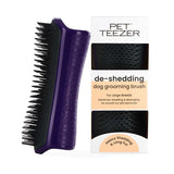 Tangle Teezer pet deshedding brush purple grey (British brand)