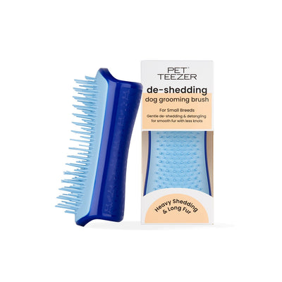 Boots Tangle Teezer Pet Deshedding Brush Small Blue Light Blue- Buy online at McGrocer